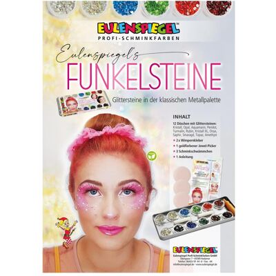 Magni EULENSPIEGEL Funkelsteine 12 Farben und Zubehör Magni EULENSPIEGEL Funkelsteine 12 Farben und Zubehör