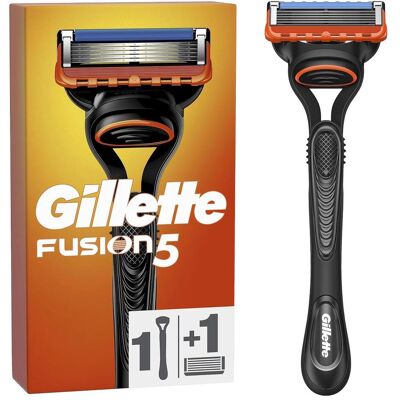 Gillette Nassrasierer, Fusion5 Men's Shaver with 1 Razor and 1 Blade Refill Gillette Nassrasierer, Fusion5 Men's Shaver with 1 Razor and 1 Blade Refill
