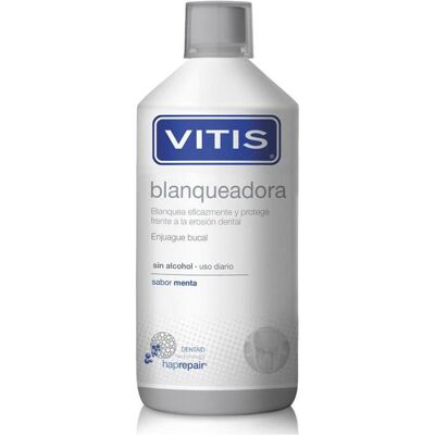 Vitis Aufhellendes Mundwasser - Nano Hydroxyapatit, Fluorid, 1L Vitis Aufhellendes Mundwasser - Nano Hydroxyapatit, Fluorid, 1L
