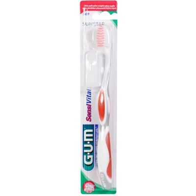 GUM, Handzahnbürste, SUNSTAR SENSIVITAL Zahnbürste compact ultrasoft (Extra weich, 1x) GUM, Handzahnbürste, SUNSTAR SENSIVITAL Zahnbürste compact ultrasoft (Extra weich, 1x)