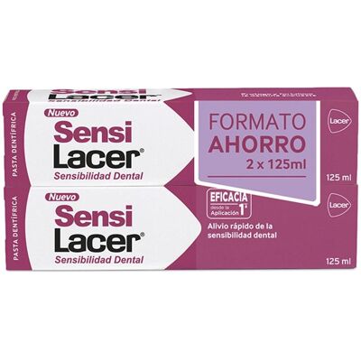 Lacer, Zahnpasta, SENSILACER ZAHNPASTA, 2er-Pack à 125 ml (125 ml) Lacer, Zahnpasta, SENSILACER ZAHNPASTA, 2er-Pack à 125 ml (125 ml)