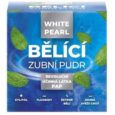 White Pearl, Bleaching, PAP Whitening Tooth Powder (Bleaching Pulver) White Pearl, Bleaching, PAP Whitening Tooth Powder (Bleaching Pulver)