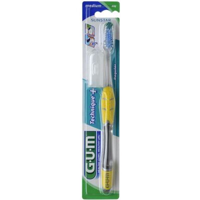 GUM, Handzahnbürste, SUNSTAR Technique+ Zahnbürste Medium Full (Mittel, 1x) GUM, Handzahnbürste, SUNSTAR Technique+ Zahnbürste Medium Full (Mittel, 1x)