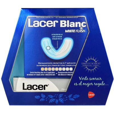 Lacer, Bleaching, Complete Teeth Whitening Kit with Mint Toothpaste 75ml (75 ml, Bleaching Kit) Lacer, Bleaching, Complete Teeth Whitening Kit with Mint Toothpaste 75ml (75 ml, Bleaching Kit)