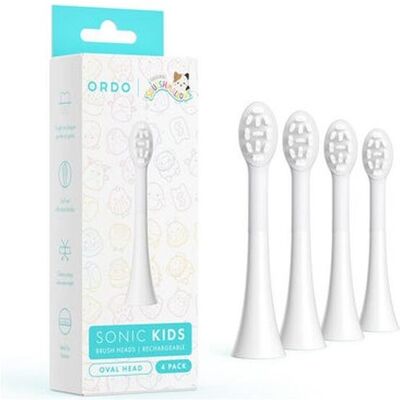Ordo, Zahnbürstenkopf, Sonic Kids Bürstenköpfe 4er ws (4x) Ordo, Zahnbürstenkopf, Sonic Kids Bürstenköpfe 4er ws (4x)
