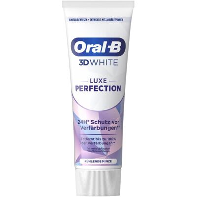 2x Oral-B, Zahnpasta, 3D White Luxe Perfection (75 ml) 2x Oral-B, Zahnpasta, 3D White Luxe Perfection (75 ml)