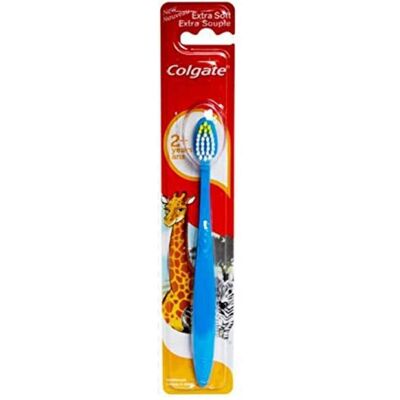 Colgate, Handzahnbürste, Zahnbürste für Kinder +2 Jahre, 1 Stück (Hit) (Extra weich) Colgate, Handzahnbürste, Zahnbürste für Kinder +2 Jahre, 1 Stück (Hit) (Extra weich)