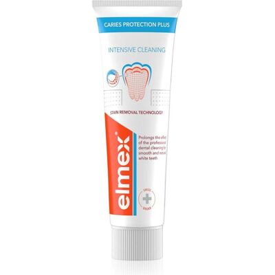 Elmex, Zahnpasta, ElmexCaries Plus Intensive Cleaning Whitening Tandpasta voor Compleetverzorging (75 ml) Elmex, Zahnpasta, ElmexCaries Plus Intensive Cleaning Whitening Tandpasta voor Compleetverzorging (75 ml)
