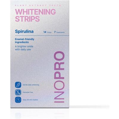 InoPro, Bleaching, Plant Extract Whitening strips 7 treatments (Bleaching Strips) InoPro, Bleaching, Plant Extract Whitening strips 7 treatments (Bleaching Strips)