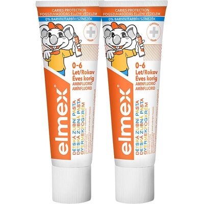 Elmex Kinder Zahnpasta - Kariesprophylaxe 2x50ml Elmex Kinder Zahnpasta - Kariesprophylaxe 2x50ml