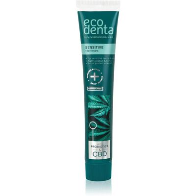 Ecodenta, Zahnpasta, Sensitive CBD Bioactive Zahnpasta (100 ml) Ecodenta, Zahnpasta, Sensitive CBD Bioactive Zahnpasta (100 ml)