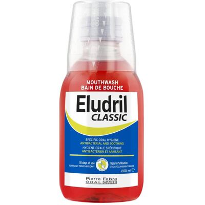 Eludril, Mundspülung, Mouthwash, Anti-plaque, 200 ml Unisex (200 ml, Mundspülung, Mundwasser) Eludril, Mundspülung, Mouthwash, Anti-plaque, 200 ml Unisex (200 ml, Mundspülung, Mundwasser)