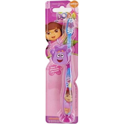 Tinokou Dora die Entdecker Ergonomische Mehrfarbige Zahnbürste Tinokou Dora die Entdecker Ergonomische Mehrfarbige Zahnbürste