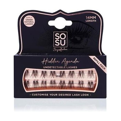 Sosu, Künstliche Wimpern, Cosmetics - Complementary individual lashes Hidden Agenda 14 mm (Individual Lashes) (Künstliche Wimpern)