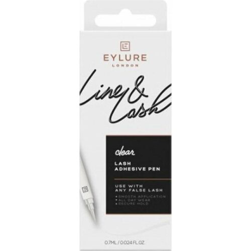 Eylure, Künstliche Wimpern, LINE & LASH 2-in-1 lash adhesive eyeliner #crystal clear 0,7 (Wimpernkleber)