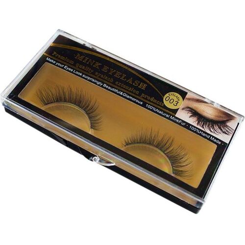 JTI, Künstliche Wimpern, Luxuriöse künstliche Wimpern aus Nerzfell - #003 (Künstliche Wimpern)