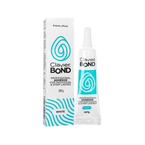 Clavier, Künstliche Wimpern, Bond Eyelash Glue White 0.07G (Wimpernkleber)