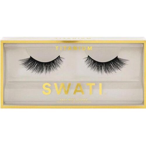 Swati, Künstliche Wimpern, Faux Mink Lashes Titanium (Künstliche Wimpern)