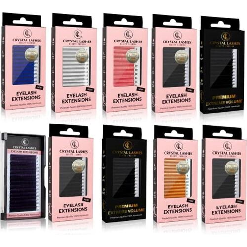 Crystal Lashes, Künstliche Wimpern, Mix 10 Eyelash Palettes (Künstliche Wimpern)