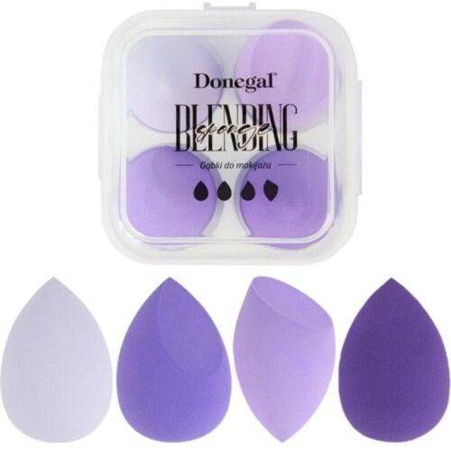 Donegal, Zubehör Make-up, Make-up Blending Schwamm im Etui (4345) 1op-4pcs