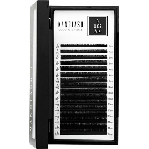 Dtangler, Künstliche Wimpern, Volume Lashes 005 D 6-13 mm Falsche Wimpern (Künstliche Wimpern)