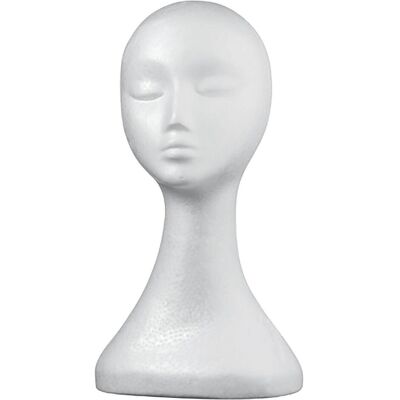 Comair, Salonbedarf, Schaumstoffkopf Lady 39,5 cm hoch Comair, Salonbedarf, Schaumstoffkopf Lady 39,5 cm hoch
