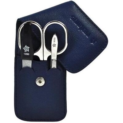 Pfeilring Solingen Reise-Manikürset - 3-teilig, Echtes Leder Pfeilring Solingen Reise-Manikürset - 3-teilig, Echtes Leder