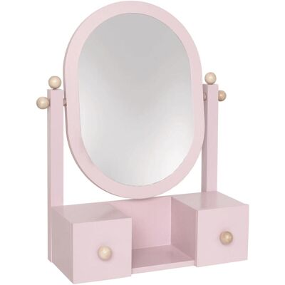 JaBaDaBaDo Rosa Spiegel mit Schubladen - Spiegel und Schmuckaufbewahrung JaBaDaBaDo Rosa Spiegel mit Schubladen - Spiegel und Schmuckaufbewahrung