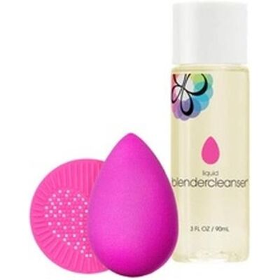 Beautyblender Pureness Set - Make-up Schwamm, Reinigungsöl, Pinsel, Violett - Make-up Werkzeuge Beautyblender Pureness Set - Make-up Schwamm, Reinigungsöl, Pinsel, Violett - Make-up Werkzeuge