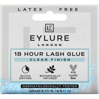Eylure, Künstliche Wimpern, 18 Hour Lash Glue Clear Finish latexfrei 4.5ml (Wimpernkleber) Eylure, Künstliche Wimpern, 18 Hour Lash Glue Clear Finish latexfrei 4.5ml (Wimpernkleber)