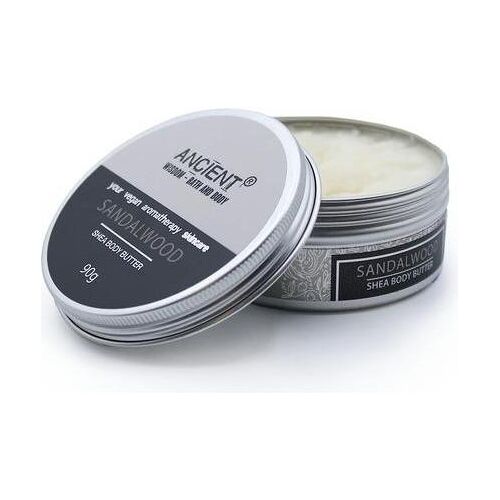 Ancient Wisdom, Badezusatz, Ancient Aromatherapy Sandalwood Shea Body Butter 90g