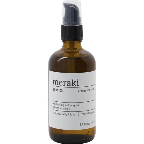 Meraki, Bodylotion, Orange herbs (Körperöl, 100 ml)