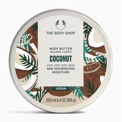 The Body Shop, Bodylotion, KOKOS-Körperbutter 200 ml (Body Butter, 200 ml) The Body Shop, Bodylotion, KOKOS-Körperbutter 200 ml (Body Butter, 200 ml)