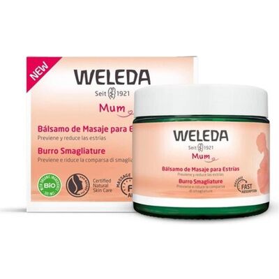 Weleda Körperbalsam - Vegane Feuchtigkeitscreme gegen Dehnungsstreifen - 150ml Weleda Körperbalsam - Vegane Feuchtigkeitscreme gegen Dehnungsstreifen - 150ml