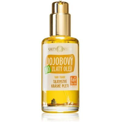 Purity Vision Bio Gold-Jojobaöl - Gesichtspflegeöl Purity Vision Bio Gold-Jojobaöl - Gesichtspflegeöl