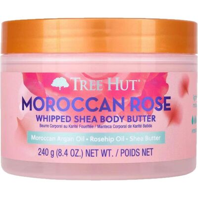 Tree Hut Marokkanische Rose Körperbutter - Pflege, Vegan, 240g Tree Hut Marokkanische Rose Körperbutter - Pflege, Vegan, 240g