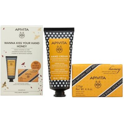 Apivita Honig Handcreme & Natürliche Seifen Set - Pflege & Feuchtigkeit Apivita Honig Handcreme & Natürliche Seifen Set - Pflege & Feuchtigkeit
