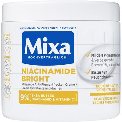 2x Mixa, Bodylotion, Niacinamide Bright (Körpermilch, 400 ml) 2x Mixa, Bodylotion, Niacinamide Bright (Körpermilch, 400 ml)