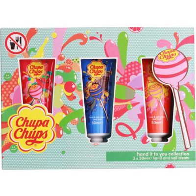 Chupa Chups Hand- und Nagelcreme-Set - Duftende Pflegesammlung Chupa Chups Hand- und Nagelcreme-Set - Duftende Pflegesammlung