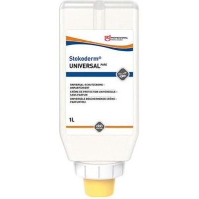 SC Johnson, Handcreme, Hautschutz Stokoderm Universal Pure Softflasche mit 1 Liter (1000 ml) SC Johnson, Handcreme, Hautschutz Stokoderm Universal Pure Softflasche mit 1 Liter (1000 ml)