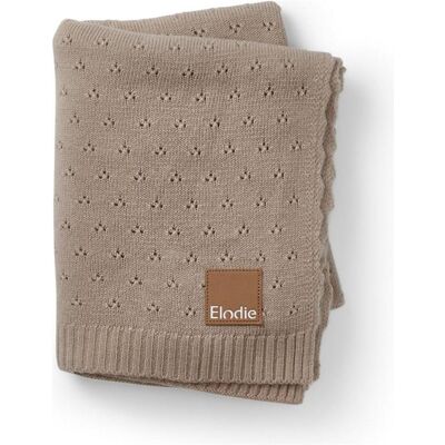 Elodie, Babydecke, Pointelle Decke - Tender Taupe (100 x 75 cm) Elodie, Babydecke, Pointelle Decke - Tender Taupe (100 x 75 cm)