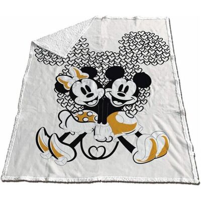 Disney Babydecke, Mickey & Minnie coral sherpa blanket 130x170cm (170 x 130 cm) Disney Babydecke, Mickey & Minnie coral sherpa blanket 130x170cm (170 x 130 cm)