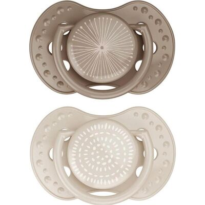 DIFRAX - Dynamic Harmony Creme - Hellbraun - Pacifier DIFRAX - Dynamic Harmony Creme - Hellbraun - Pacifier