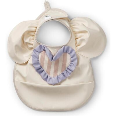 Elodie Hafer Weiß Baby-Lätzchen - Baby Lätzchen Elodie Hafer Weiß Baby-Lätzchen - Baby Lätzchen