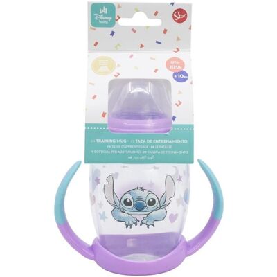 Stor, Kindergeschirr + Kinderbesteck, Toddler Silicone Fancy Training Mug 270 ml Stitch Withyou Csf Stor, Kindergeschirr + Kinderbesteck, Toddler Silicone Fancy Training Mug 270 ml Stitch Withyou Csf
