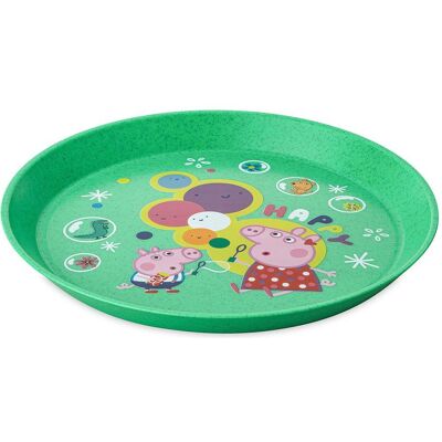Koziol, Kindergeschirr + Kinderbesteck, Connect Plate Peppa Pig Pop Koziol, Kindergeschirr + Kinderbesteck, Connect Plate Peppa Pig Pop