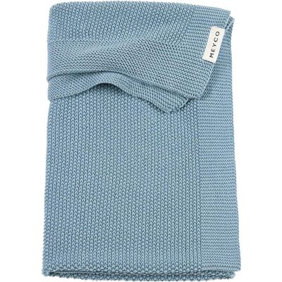 Meyco, Babydecke, Wieg Mini Relief Jeans Blau (100 x 75 cm) Meyco, Babydecke, Wieg Mini Relief Jeans Blau (100 x 75 cm)
