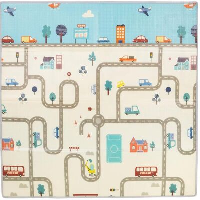 Chipolino, Spielteppich + Spielmatte, Randmatte für Kinder 113x174cm City (174 x 113 cm) Chipolino, Spielteppich + Spielmatte, Randmatte für Kinder 113x174cm City (174 x 113 cm)