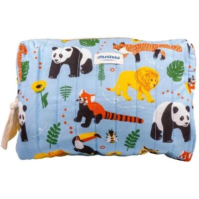 Mustela, Babykörperpflege, Baby-Boy Jungle Kosmetikbeutel Mustela, Babykörperpflege, Baby-Boy Jungle Kosmetikbeutel