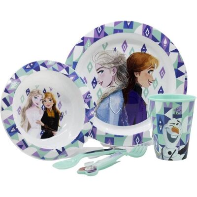 Stor, Kindergeschirr + Kinderbesteck, Frozen II - Geschirr-Set Stor, Kindergeschirr + Kinderbesteck, Frozen II - Geschirr-Set
